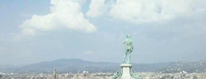 Piazzale Michelangelo is one of My Italy Trip'11.