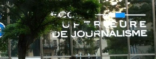 ESJ - École Supérieure de Journalisme is one of Paris formation.