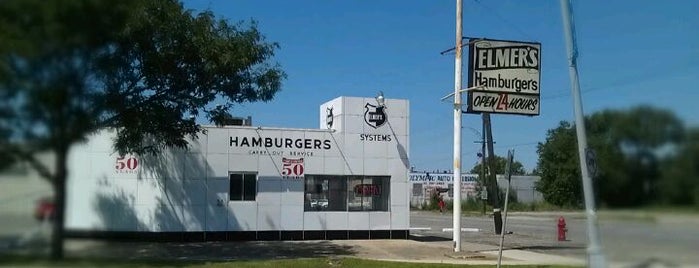Elmer's Hamburgers is one of Food!!!.