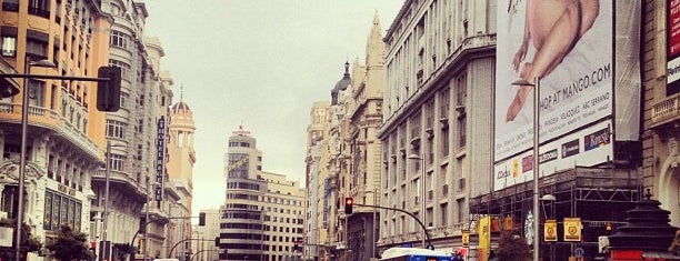 Gran Vía is one of Madrid.
