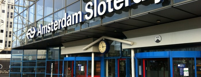 Amsterdam Sloterdijk Station is one of Train Stations Visited.