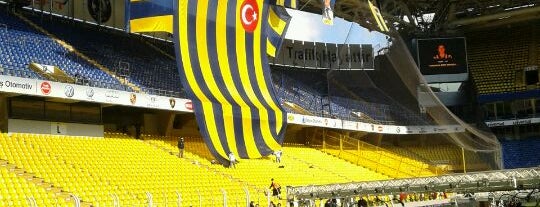 Ülker Fenerbahçe Şükrü Saracoğlu Stadium is one of Istanbul, Turkey.