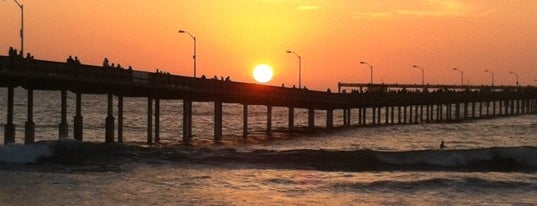 Ocean Beach Municipal Pier is one of San Diego.