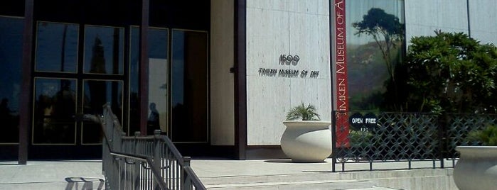 Timken Museum of Art is one of San Diego's 59-Mile Scenic Drive.