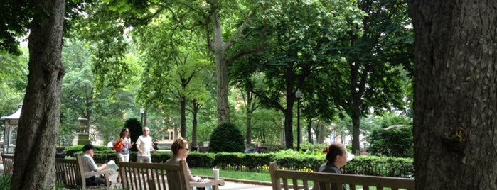 Rittenhouse Square is one of The Foursquare Insider's Perfect Day in Philly.