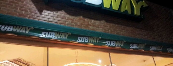 Subway is one of Foods.