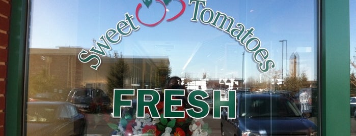 Sweet Tomatoes is one of สถานที่ที่ Tika ถูกใจ.
