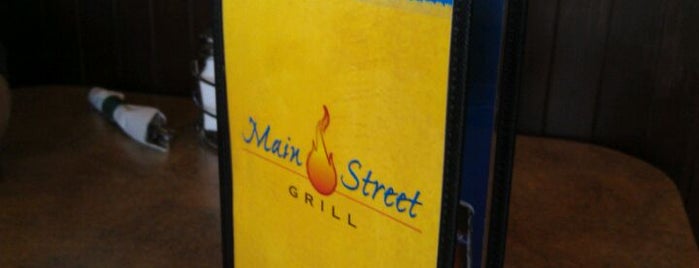 Main St Grill is one of Lugares favoritos de Paulien.