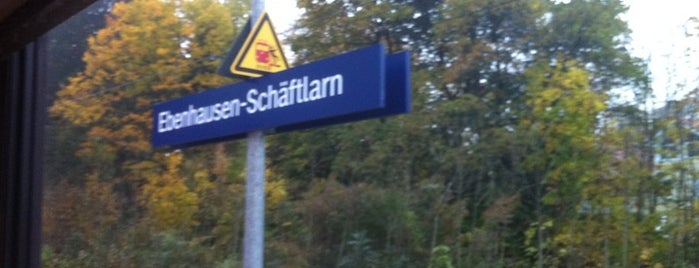 S Ebenhausen-Schäftlarn is one of München S-Bahnlinie 7.