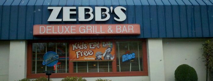 Zebb's Deluxe Grill & Bar is one of Eat Rochester.