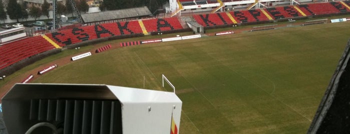 Bozsik-stadion is one of Budapest.