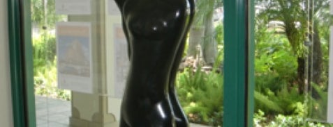 Cervera Real Estate's Key Biscayne Office is one of Carbonell Sculptures on Public Display at Cervera.