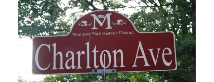 Charlton Avenue is one of Montrose Park Landmarks.