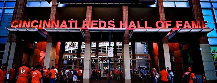 Cincinnati Reds Hall of Fame & Museum is one of Oh the sights we'll see....