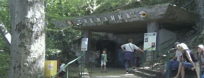 Пещера Снежанка is one of 100 национални туристически обекта.