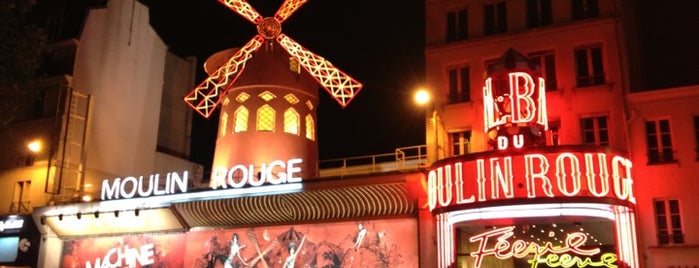 La Machine du Moulin Rouge is one of Paris.