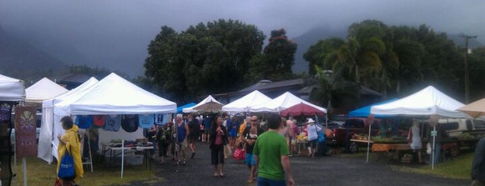 Hanalei Saturday Farmers Market is one of Kauai musts.