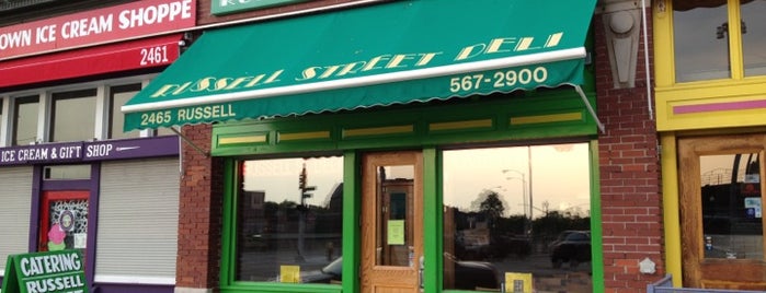 Russell Street Deli is one of Detroit.
