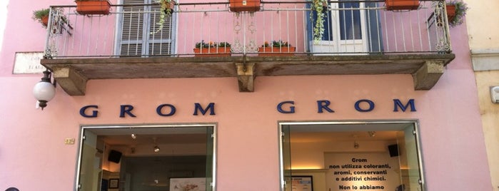 Grom is one of Lugares favoritos de Matteo.
