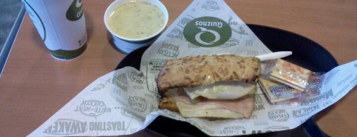 Quiznos is one of Healthy eats.