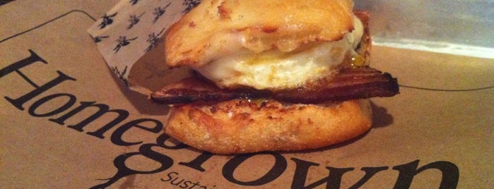 Homegrown is one of 40 Cure-All Breakfast Sandwiches.
