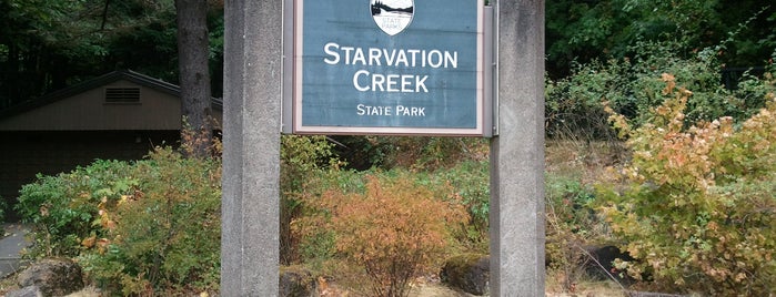 Starvation Creek Trailhead is one of Portland OR.