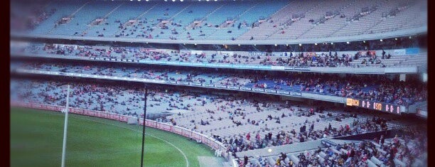 Melbourne Cricket Ground (MCG) is one of AFL Grounds.