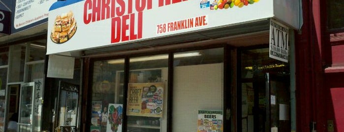 Christopher Deli is one of Bodegas for Filming.