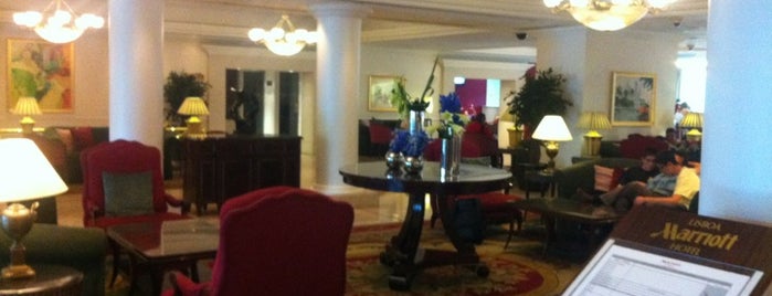 Lisbon Marriott Hotel is one of Posti che sono piaciuti a Isadora.