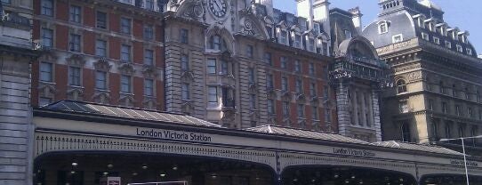 London Victoria Railway Station (VIC) is one of London, baby!!!.