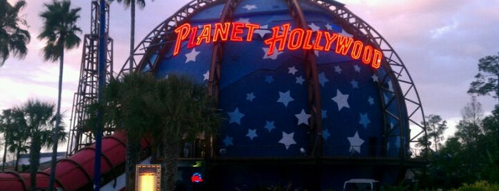 Planet Hollywood is one of Disney World/Islands of Adventure.