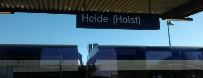 Bahnhof Heide (Holst) is one of Bf's in Schleswig-Holstein.