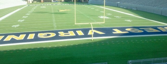 WVU Stadium-Touchdown Terrace is one of WVU Sites.