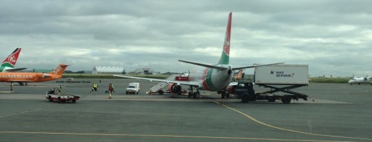 Jomo Kenyatta International Airport (NBO) is one of AIRPORT.
