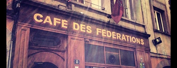 Café des Féderations is one of Lyon.
