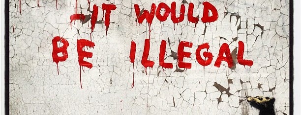 Banksy: "If graffiti changed anything - it would be illegal" is one of London Weekender.