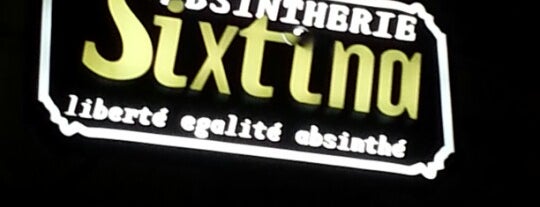 Absintherie Sixtina is one of Bucharest Must.