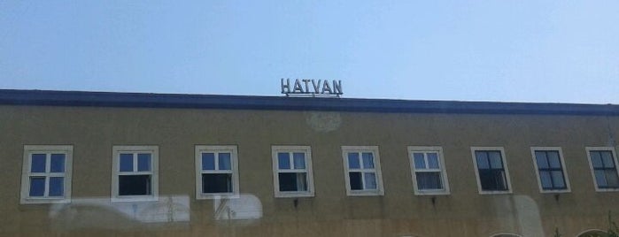 Hatvan vasútállomás is one of Budapest-Sárospatak.