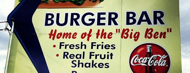 Burger Bar is one of สถานที่ที่บันทึกไว้ของ Bryce.