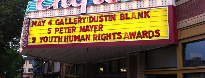 Englert Theatre is one of Iowa City.