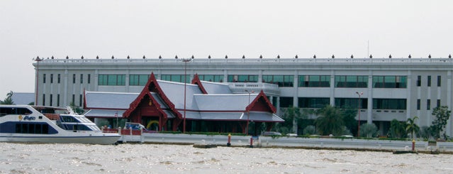 Royal Thai Navy Convention Hall is one of Cruise Along the River of Kings.
