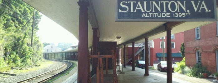 Amtrak Station - Staunton (STA) is one of Amtrak's Cardinal.