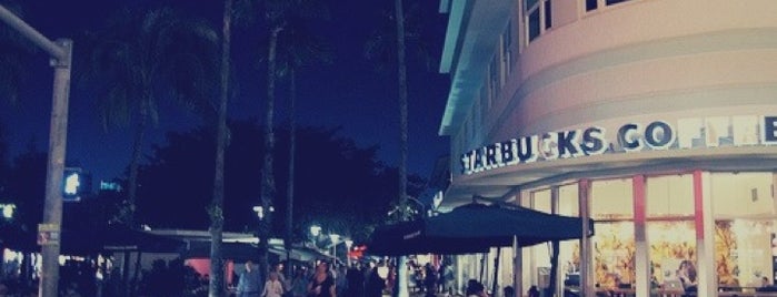 Starbucks is one of South Beach.