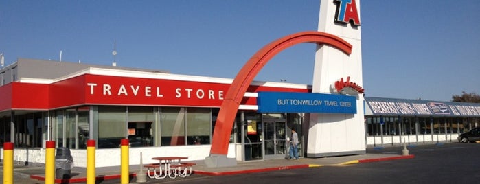 TravelCenters of America is one of I-5 stops.