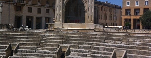 Piazza Sant'Oronzo is one of lecce.