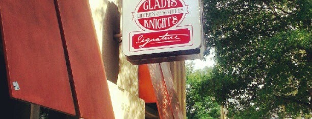 Gladys Knight's Signature Chicken & Waffles is one of Famous Musicians Restaurants.
