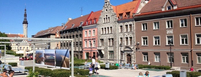 Сквер на ул. Харью is one of Great Outdoors in Tallinn.