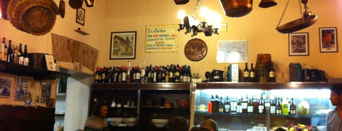 Trattoria Da Lucia is one of Roma - a must! = Peter's Fav's.
