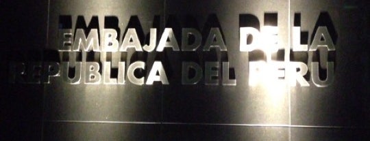 Embassy of the Republic of Peru is one of Perú.