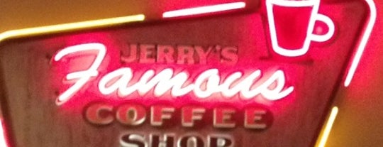 Jerry's Famous Coffee Shop is one of Mark'ın Beğendiği Mekanlar.